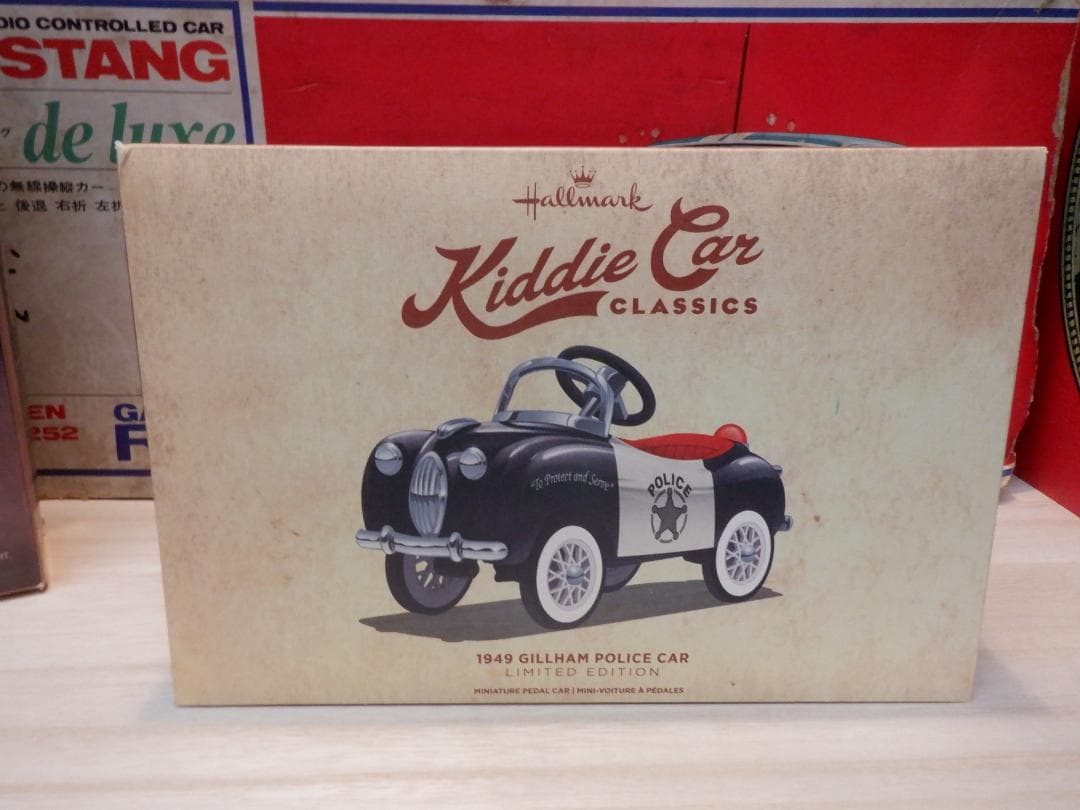 ミニカー Kiddie Car 1949y GILLHAM POLICE Car #48