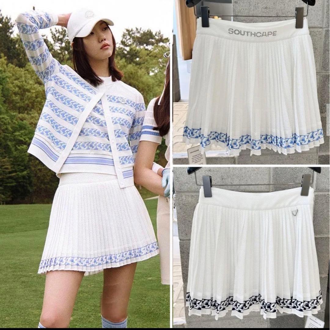 SOUTH CAPE 韓国 ゴルフウェア　アンサンブルセット　ネイビー