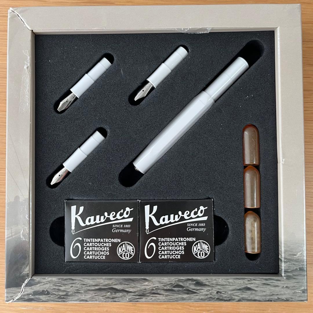 カヴェルコ、カリグラフィセット 1.1／1.5／1.9／2.3、ボディ白色