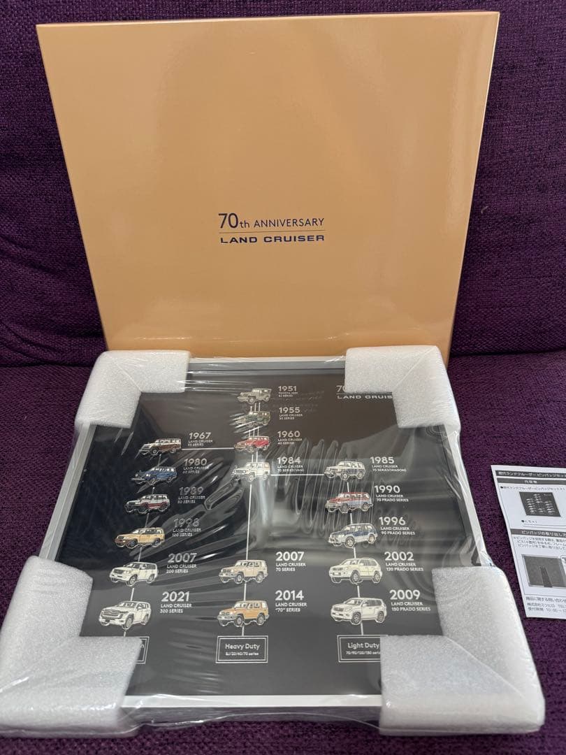 ランドクルーザー　ピンバッチ　非売品　70周年記念　ランクル