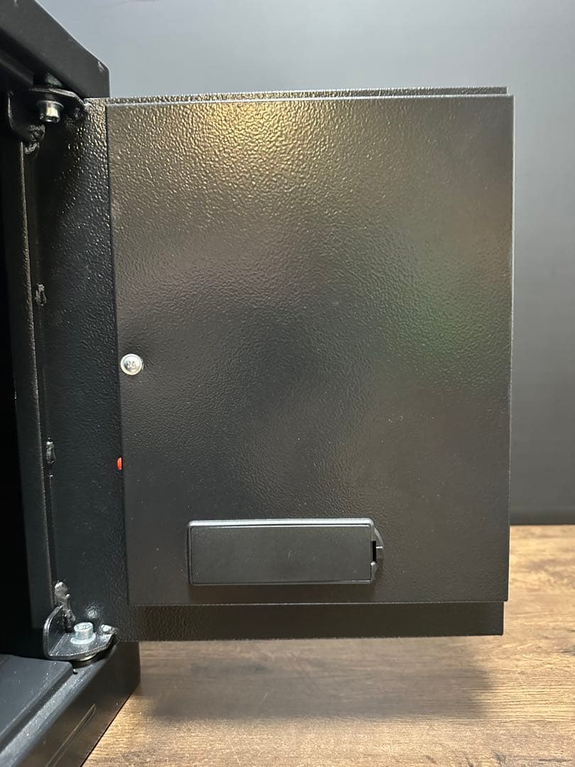 テンキーロック金庫 ブラック セーフティボックス シリンダー錠