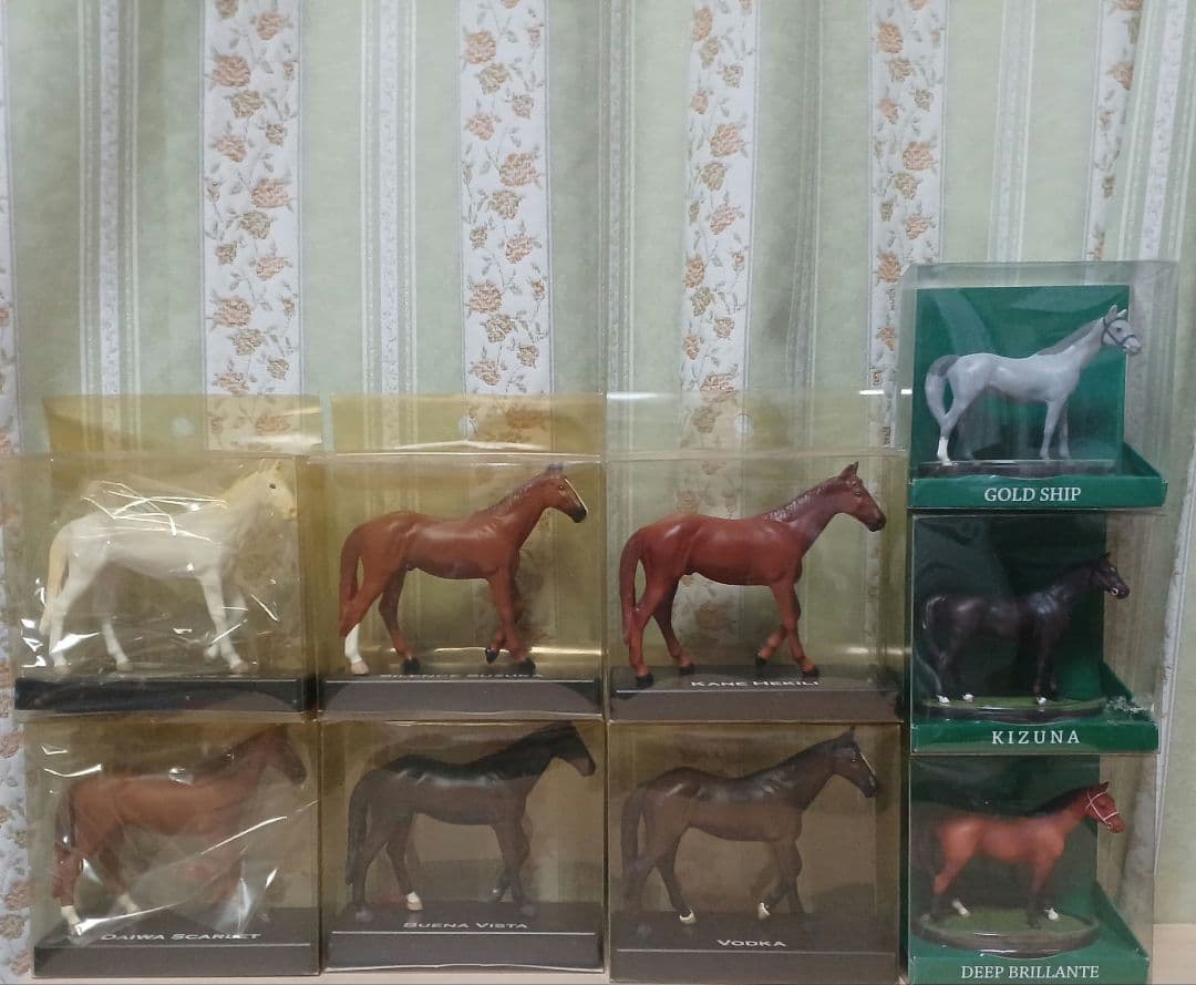 競馬 JRA ダイワスカーレットゴールドシップ など フィギア9点詰め合わせ