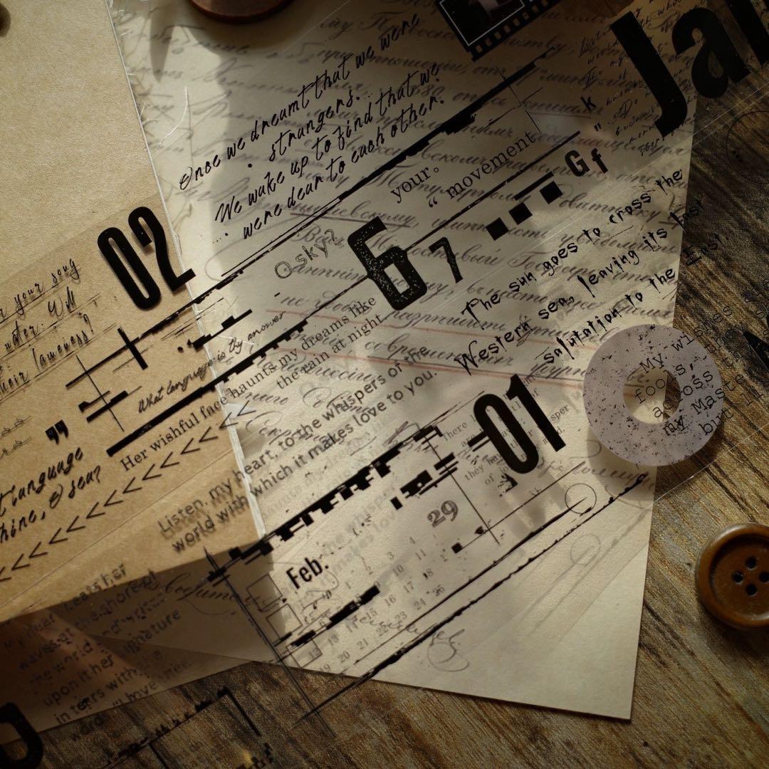 壹洱原创《印象》海外マスキングテープ　マステ 【1564】