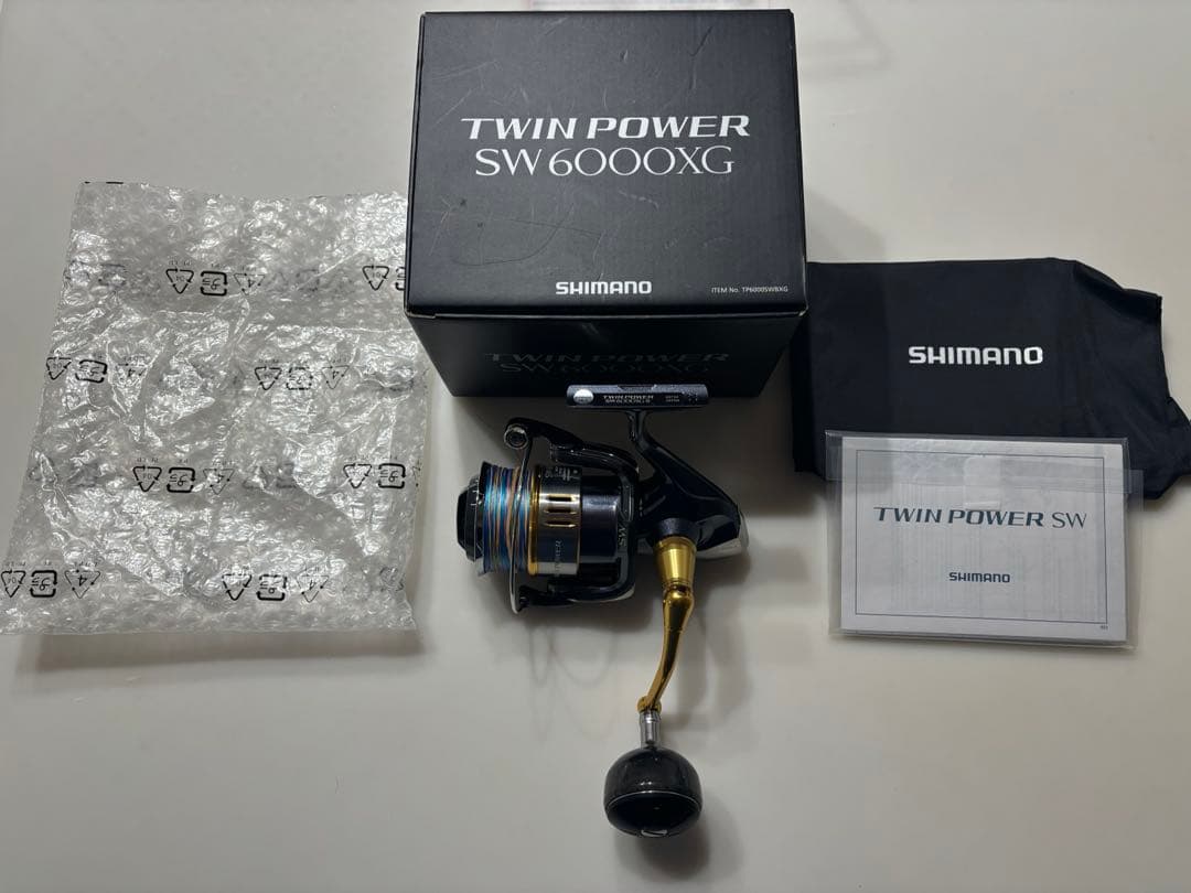 SHIMANO 15 TWIN POWER SW 6000XG スピニングリール