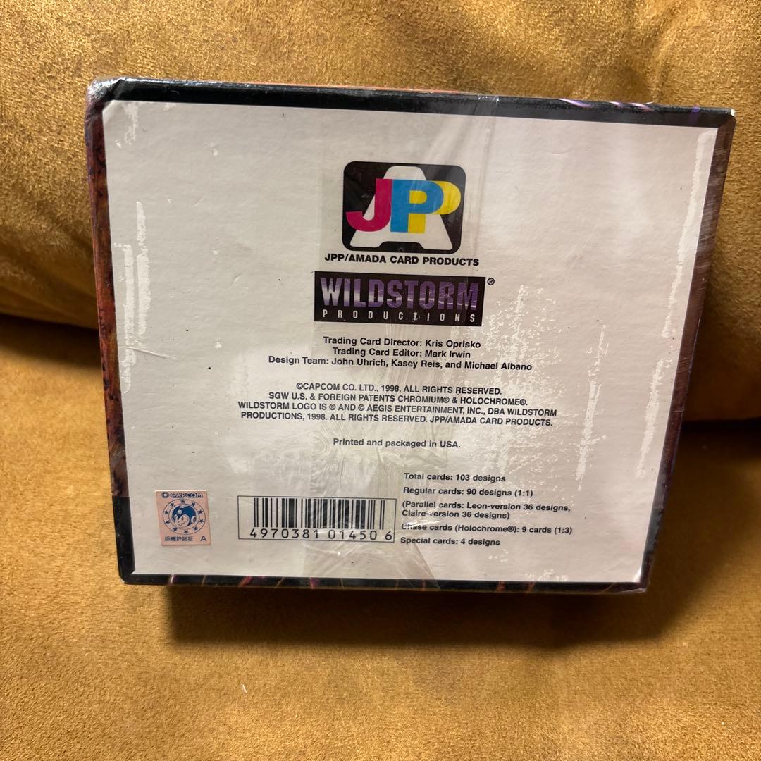 JPP BIOHAZARD CHROMIUM TRADING CARDS未開封品