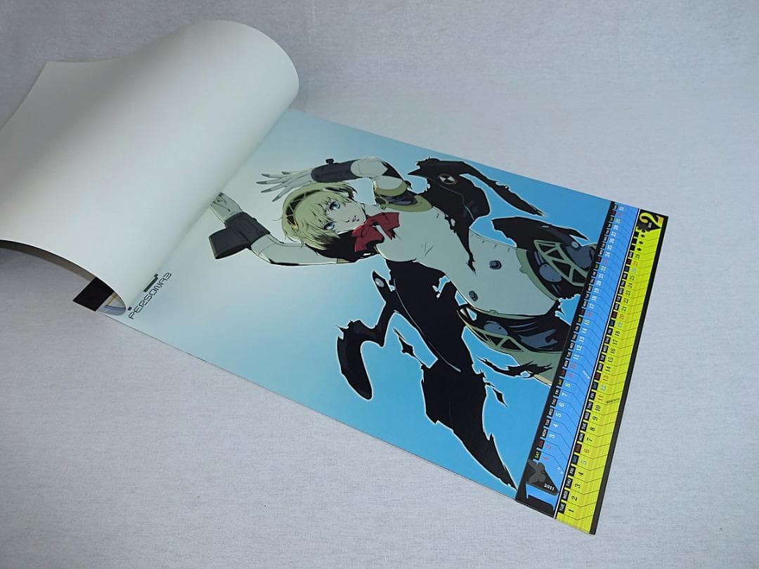 2011 ペルソナ3 ペルソナ4 P3P カレンダー A2 ポスター　副島成記