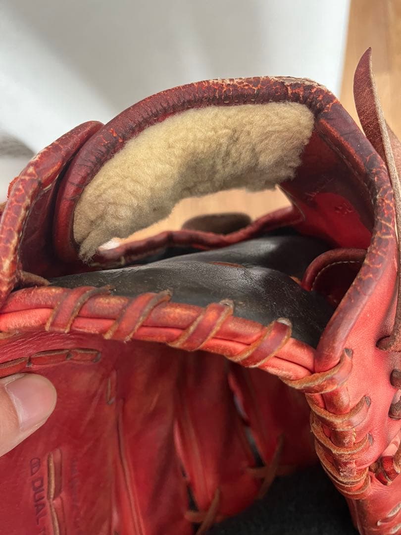 Wilson 投手用グローブ 硬式 赤 #Wilson