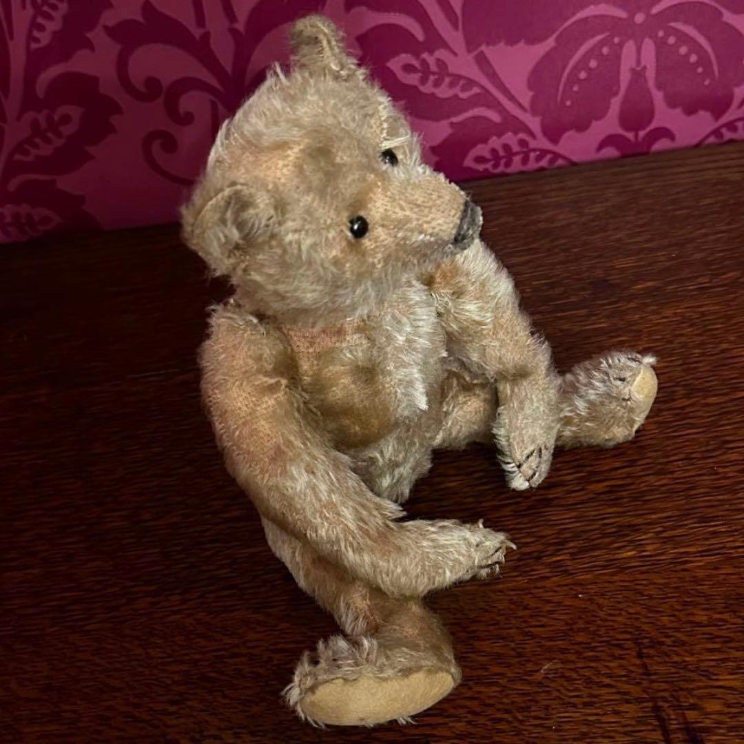 33cm シュタイフ アンティーク　テディベア　お洋服付き