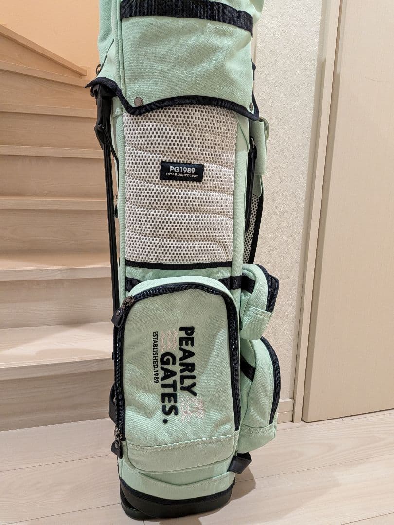PEARLY GATES キャディバッグ ミント