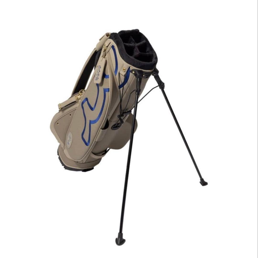 ★超人気完売品　新品　ムータ　キャディバッグ　 ヘッドカバーセット　ベージュ