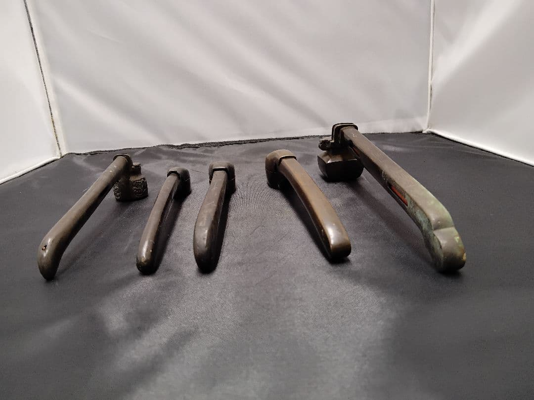 銀象嵌入　矢立　５本セット　M１１８４