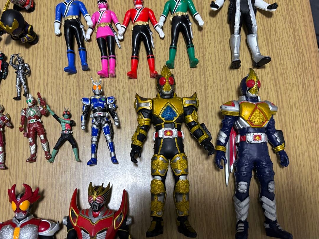 【限定値下げ】仮面ライダー 特撮 戦隊モノ フィギュア 指人形 まとめ売り