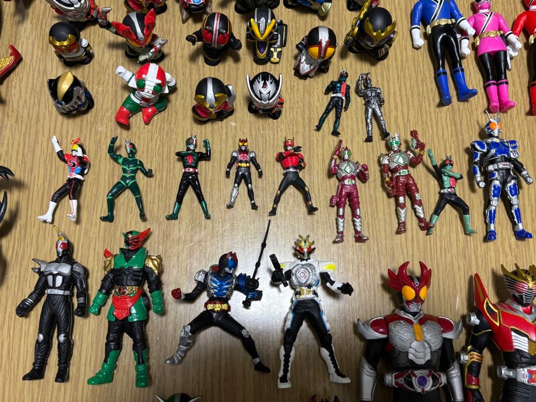【限定値下げ】仮面ライダー 特撮 戦隊モノ フィギュア 指人形 まとめ売り