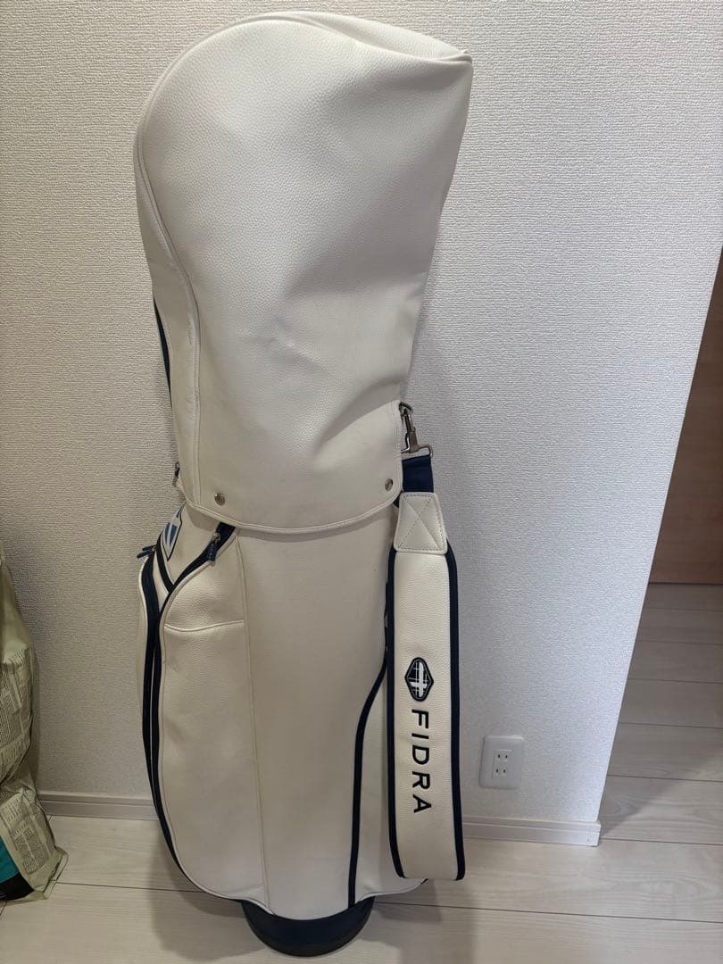 FIDRA ホワイト ゴルフバッグ