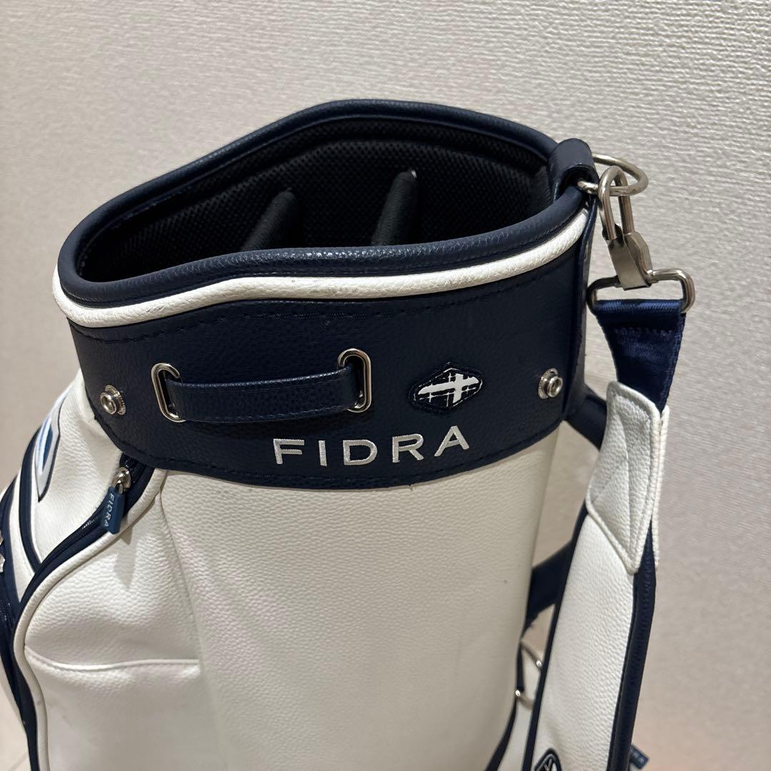 FIDRA ホワイト ゴルフバッグ
