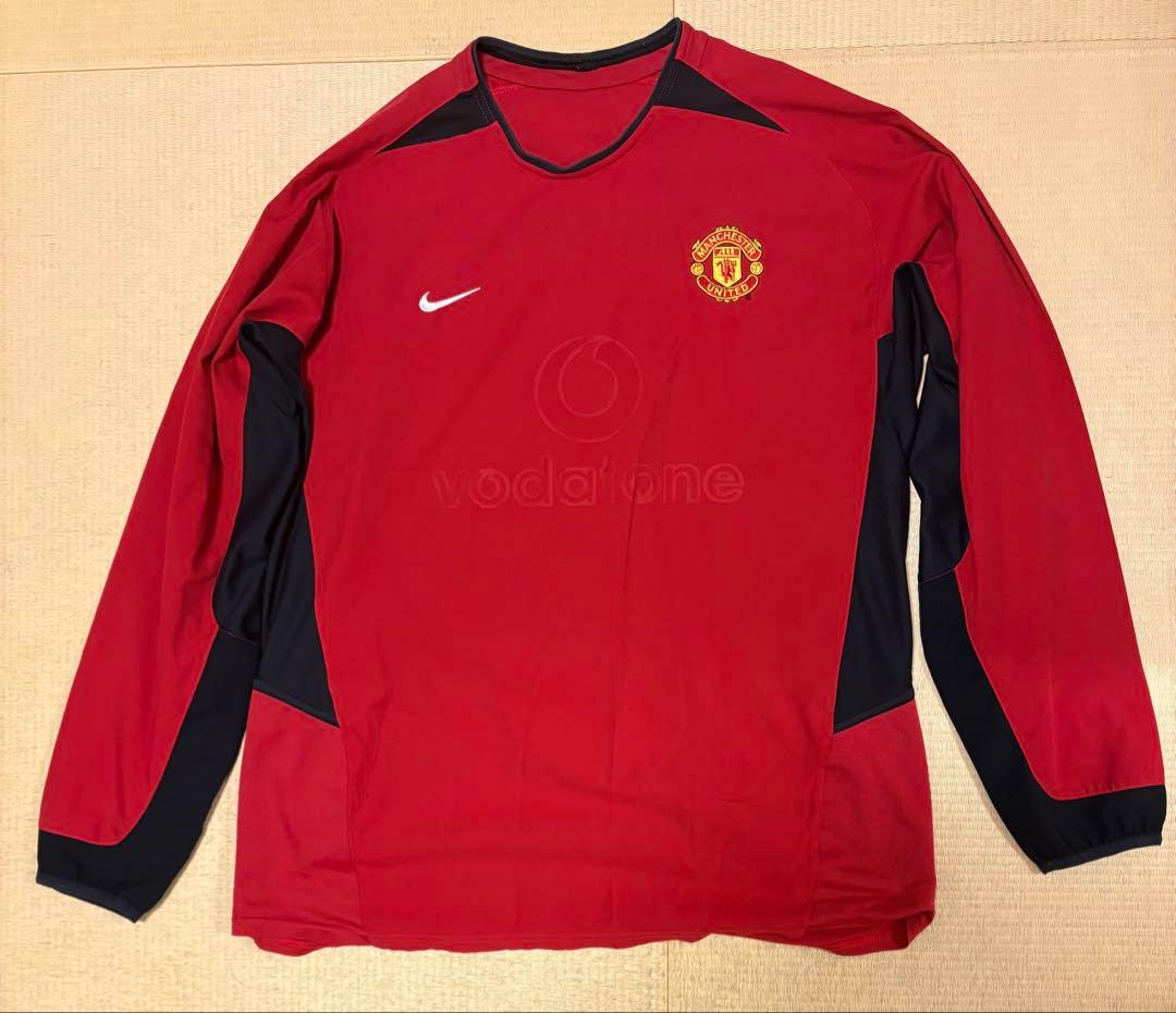 マンチェスター・ユナイテッド 長袖 ユニフォーム Nike Vodafone