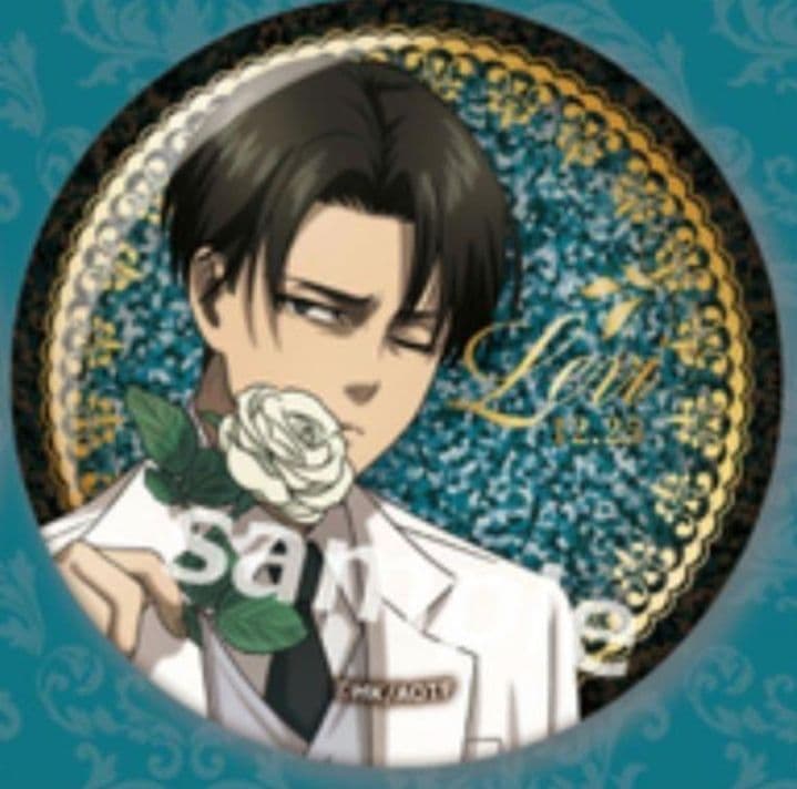 ラスト1セット　リヴァイ　缶バッジ　予約販売入手　25個