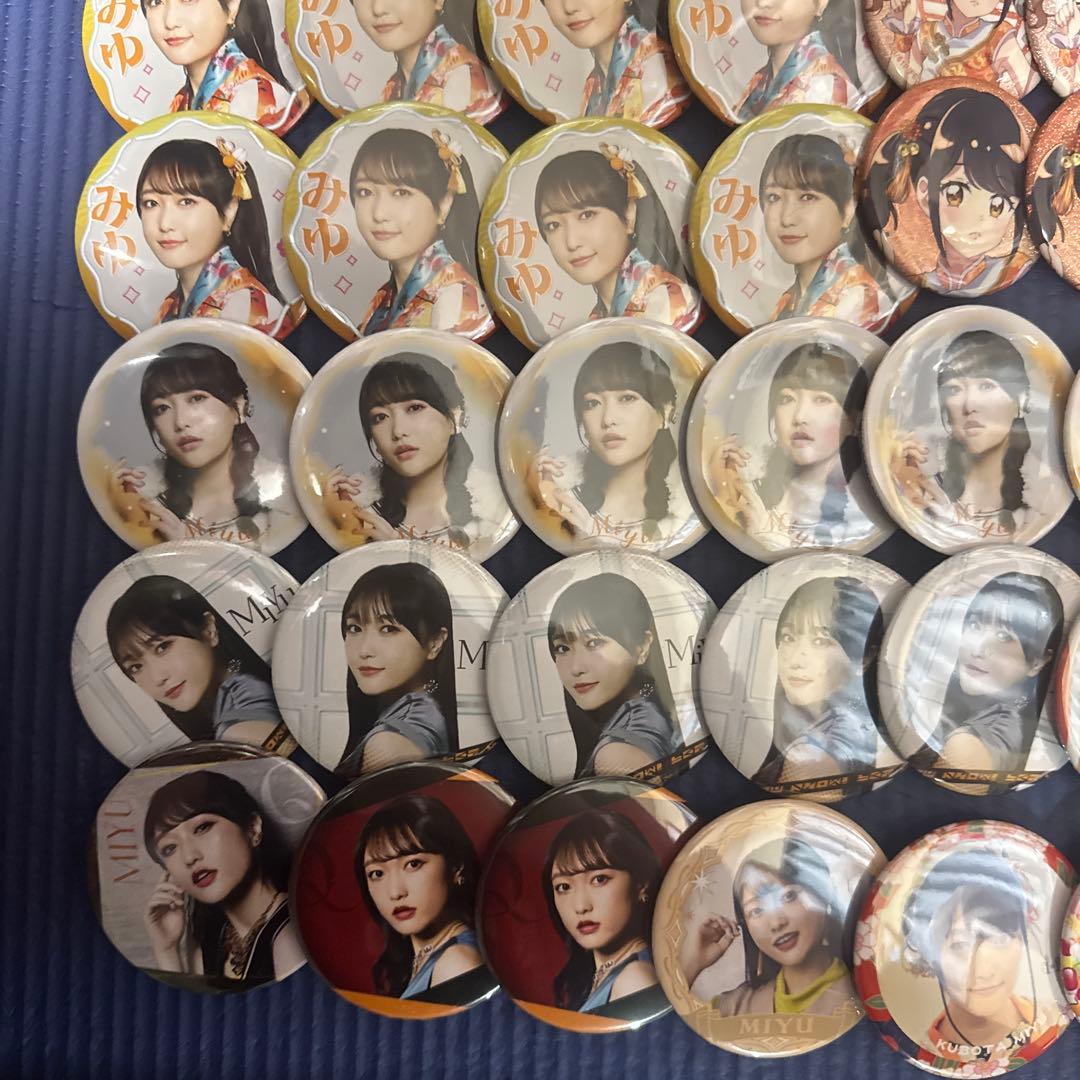 i☆Ris 久保田未夢 缶バッジ 66個