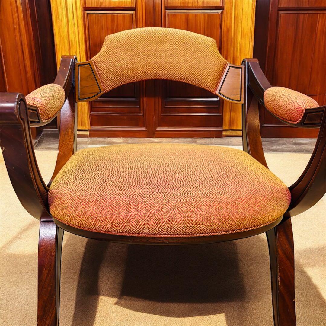 DREXEL HERITAGE USA製　ヴィンテージ家具　チェア　マホガニー