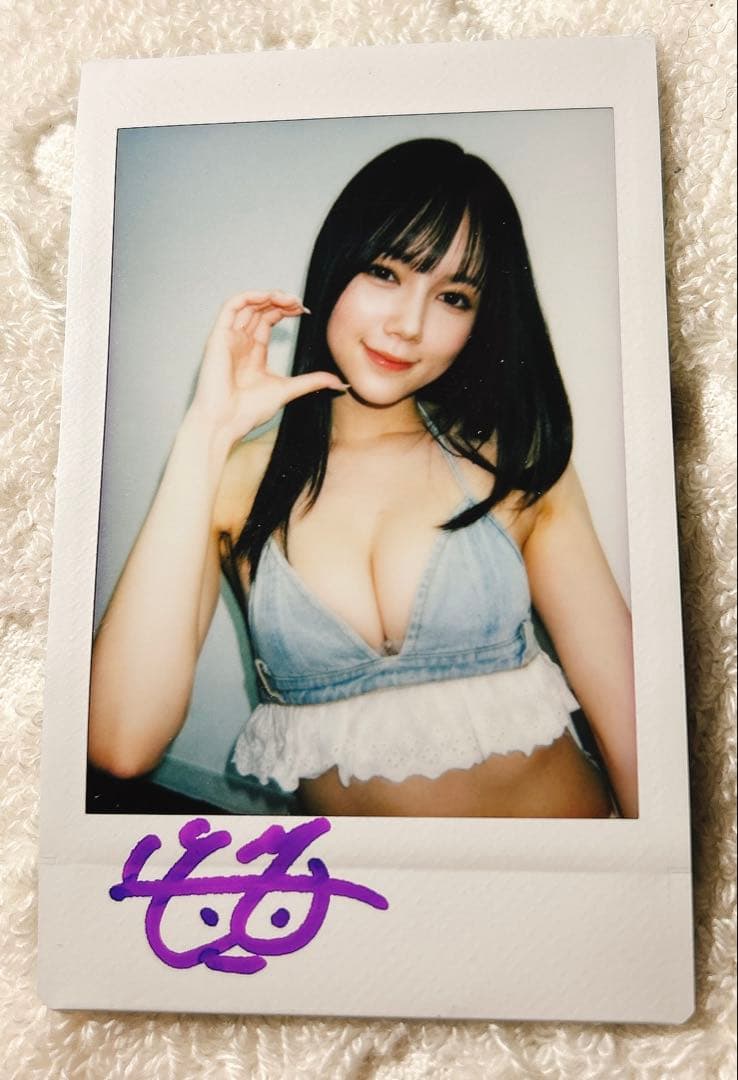 涼森れむ　チェキ