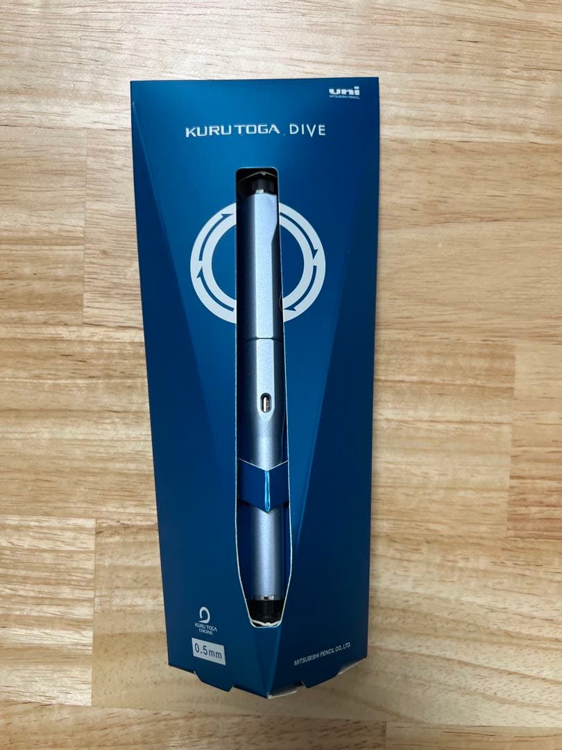 KURUTOGA DIVE シャープペンシル 0.5mm カスケードブルー