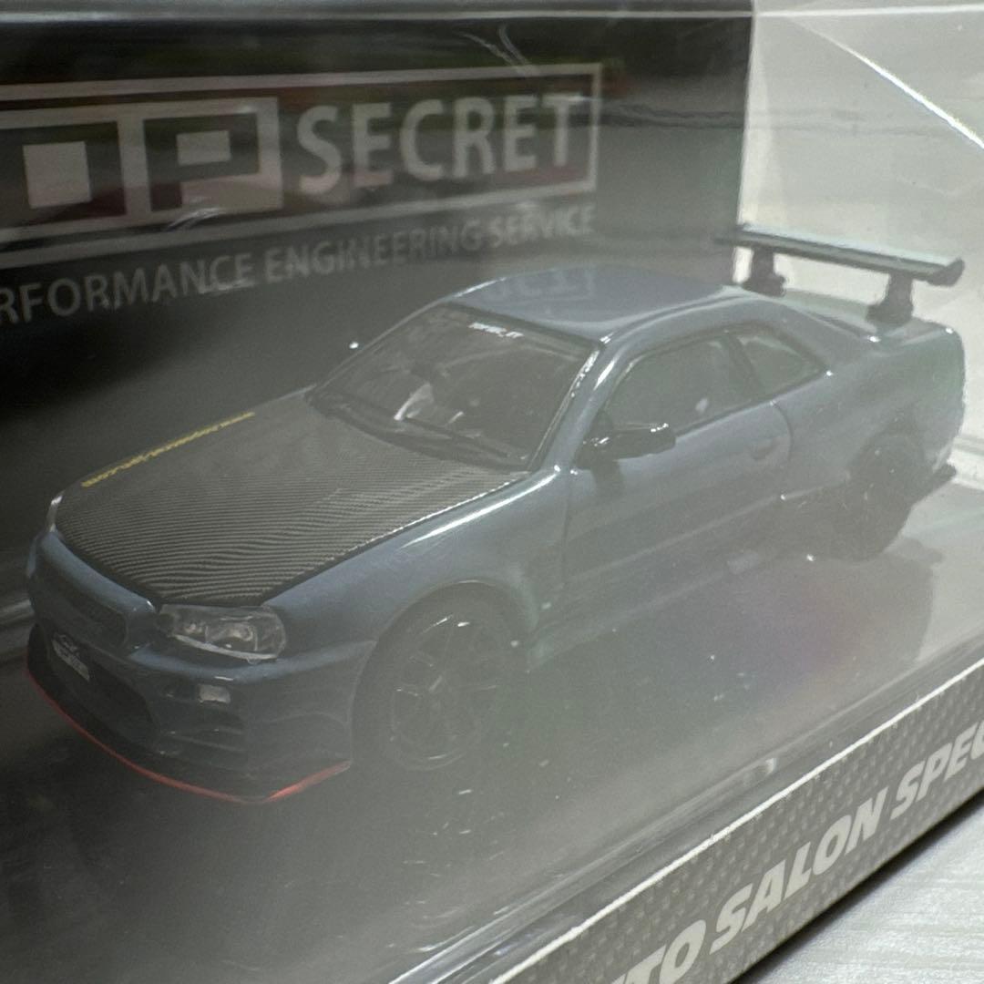 ミニカー TOP SECRET 1/64 BNR34