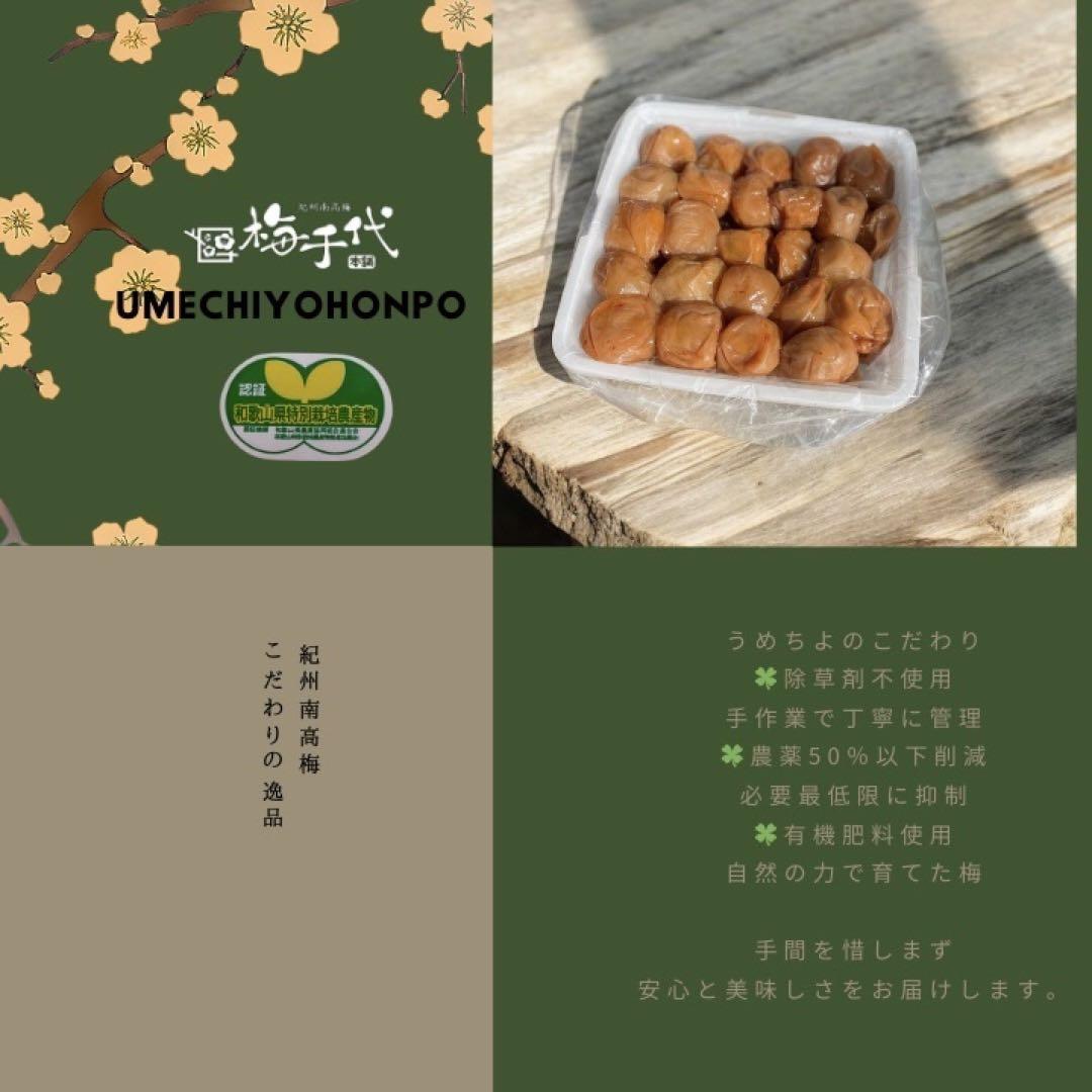 【訳あり】はちみつ梅干し1kg×3紀州南高梅 和歌山県産 農家直送