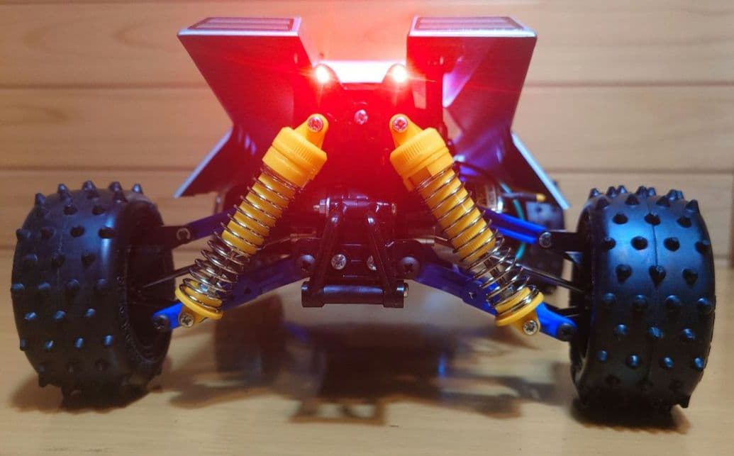 タミヤ電動RCカーNo.158サンダードラゴンLEDライト付プロポ…完成品セット