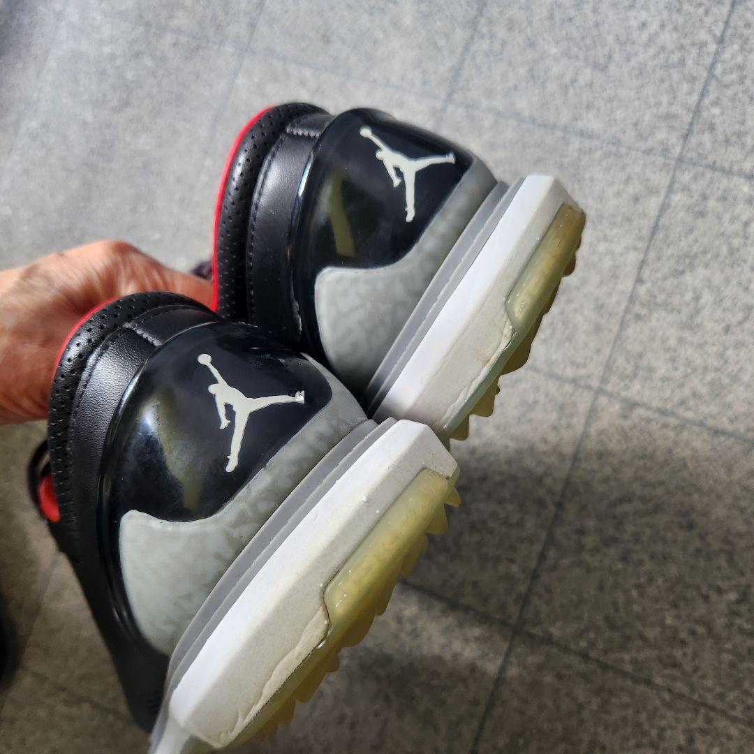 美品 NIKE ナイキ JORDAN ADG4 ゴルフシューズ ブラック 27㎝