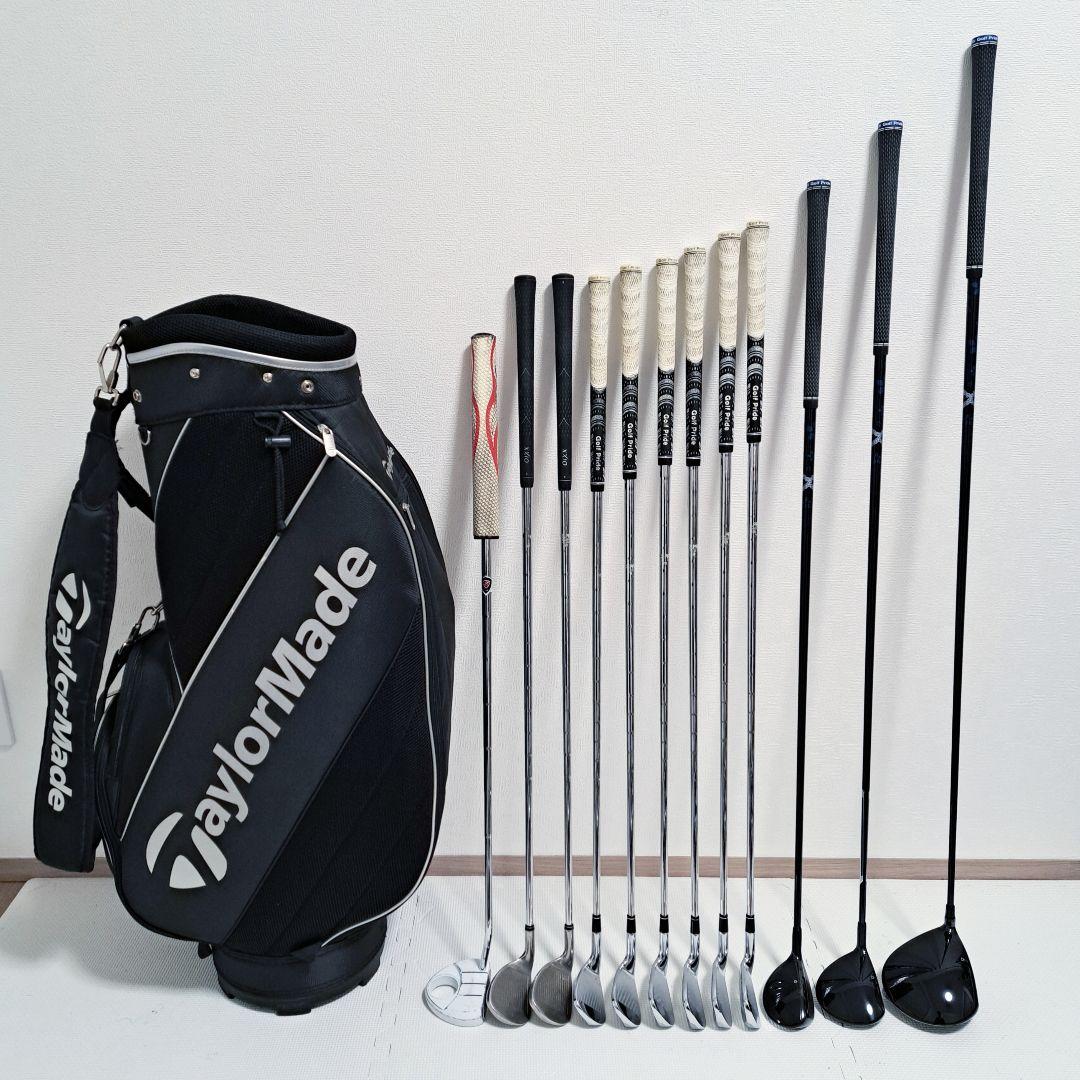 Qi10 テーラーメイド　メンズ　ゴルフクラブセット　フルセット　男性用