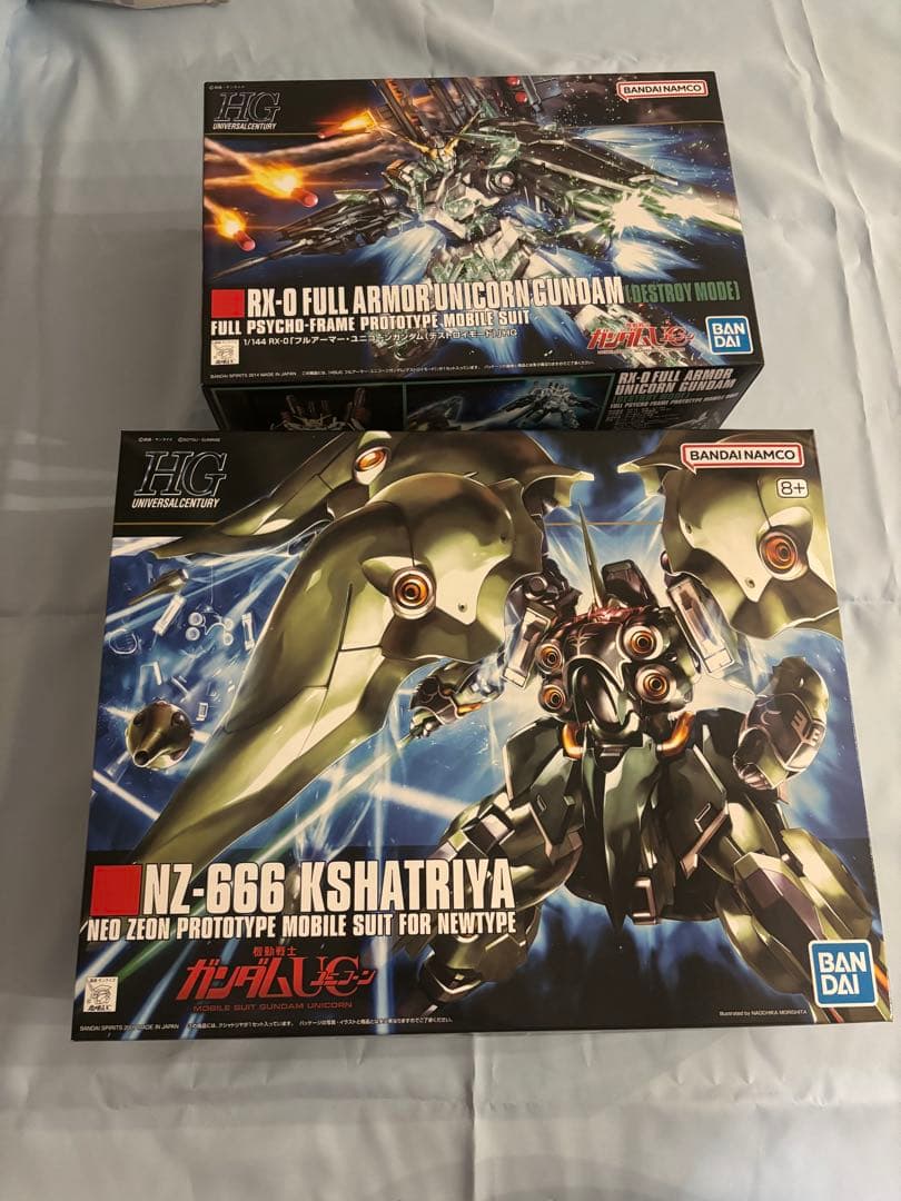 ガンプラ HG ユニコーン クシャトリヤ