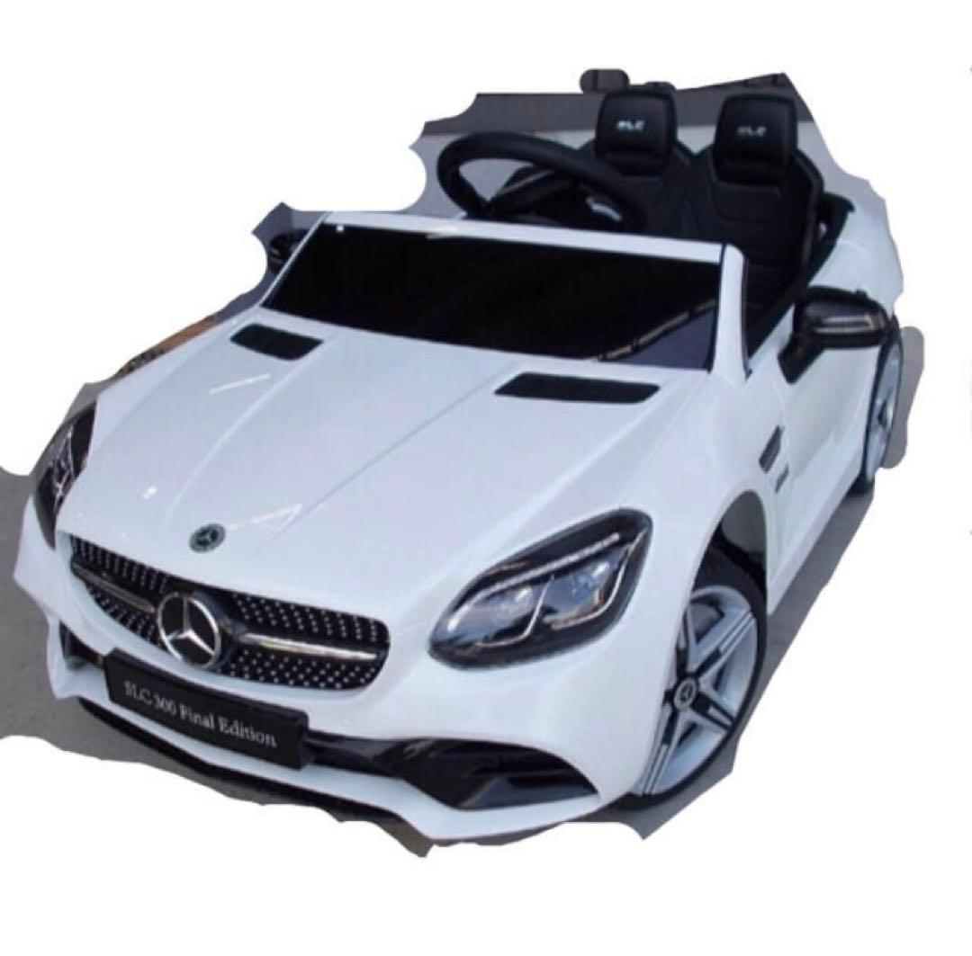 乗用ラジコン　ベンツ　SLC　白　完成車