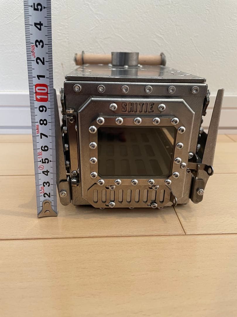 SHITIE 窓付き薪ストーブ ミニ薪ストーブ　マクアケMakuake新品未使用