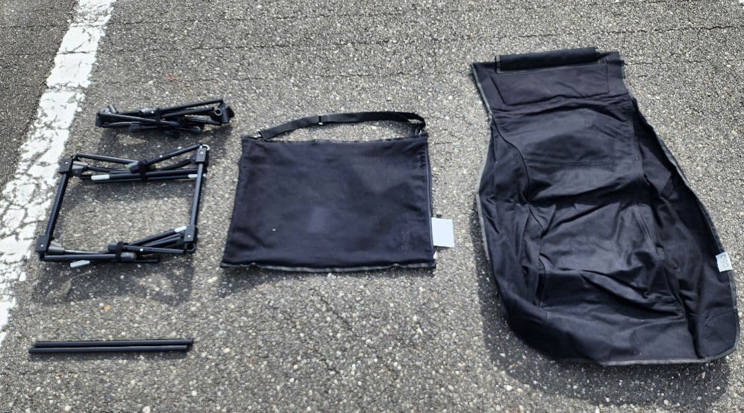 DOD ヤバイッス　ハイバックチェア　黒/ブラック 2セット