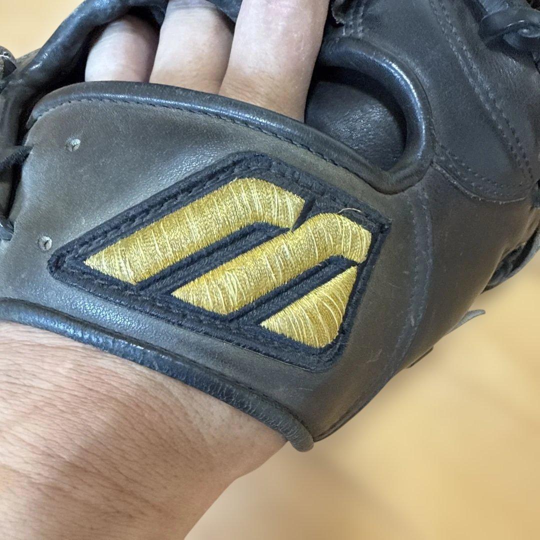 ミズノプロ　硬式　投手用　ピッチャー　ビッグM グラブ袋付き