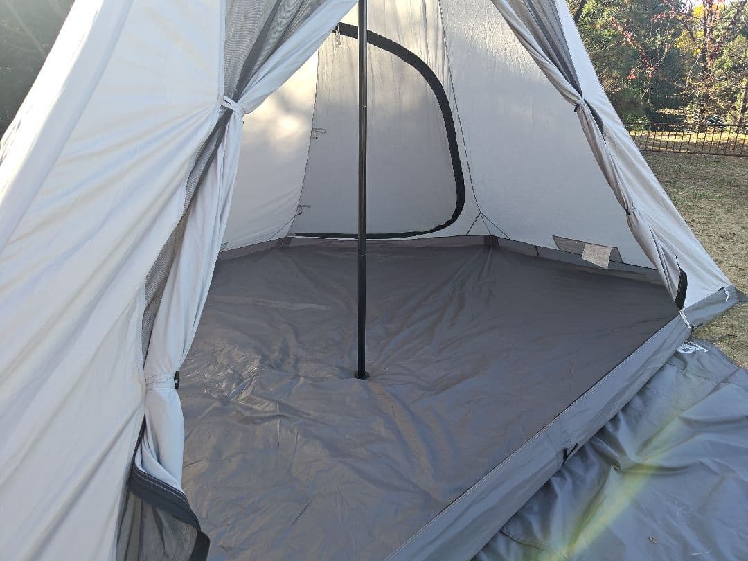 まちゃ【DOD】ヤドカリテント(グレー)