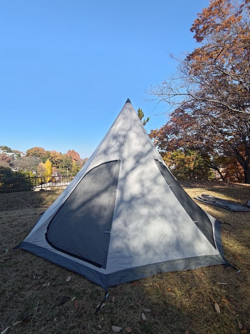 まちゃ【DOD】ヤドカリテント(グレー)