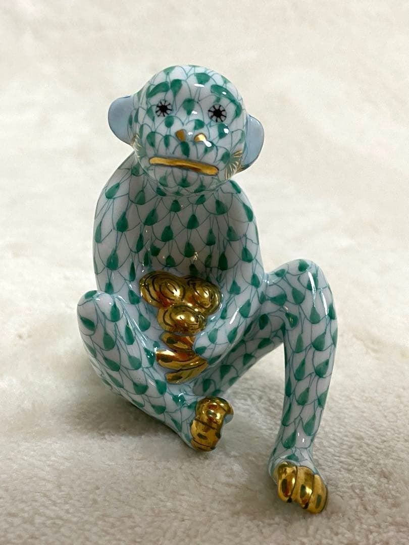 ヘレンド Herend Zodiac Monkey 2004 置物