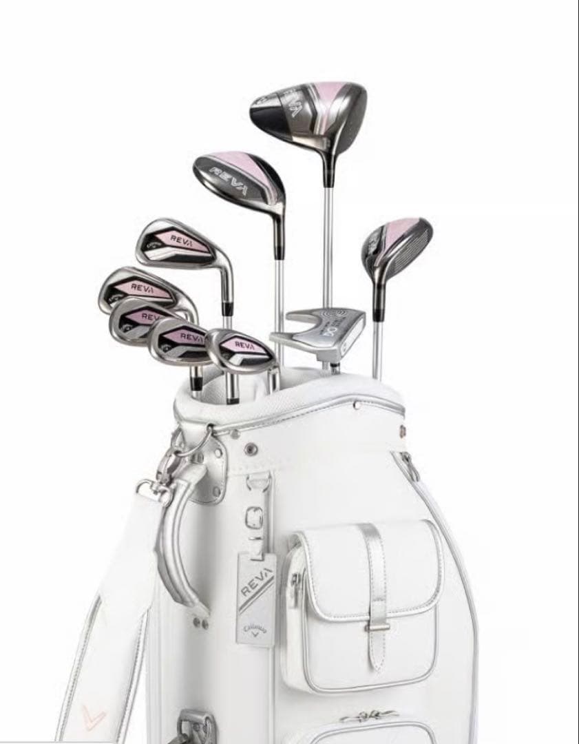 キャロウェイREVA レディース ゴルフクラブセット ホワイト