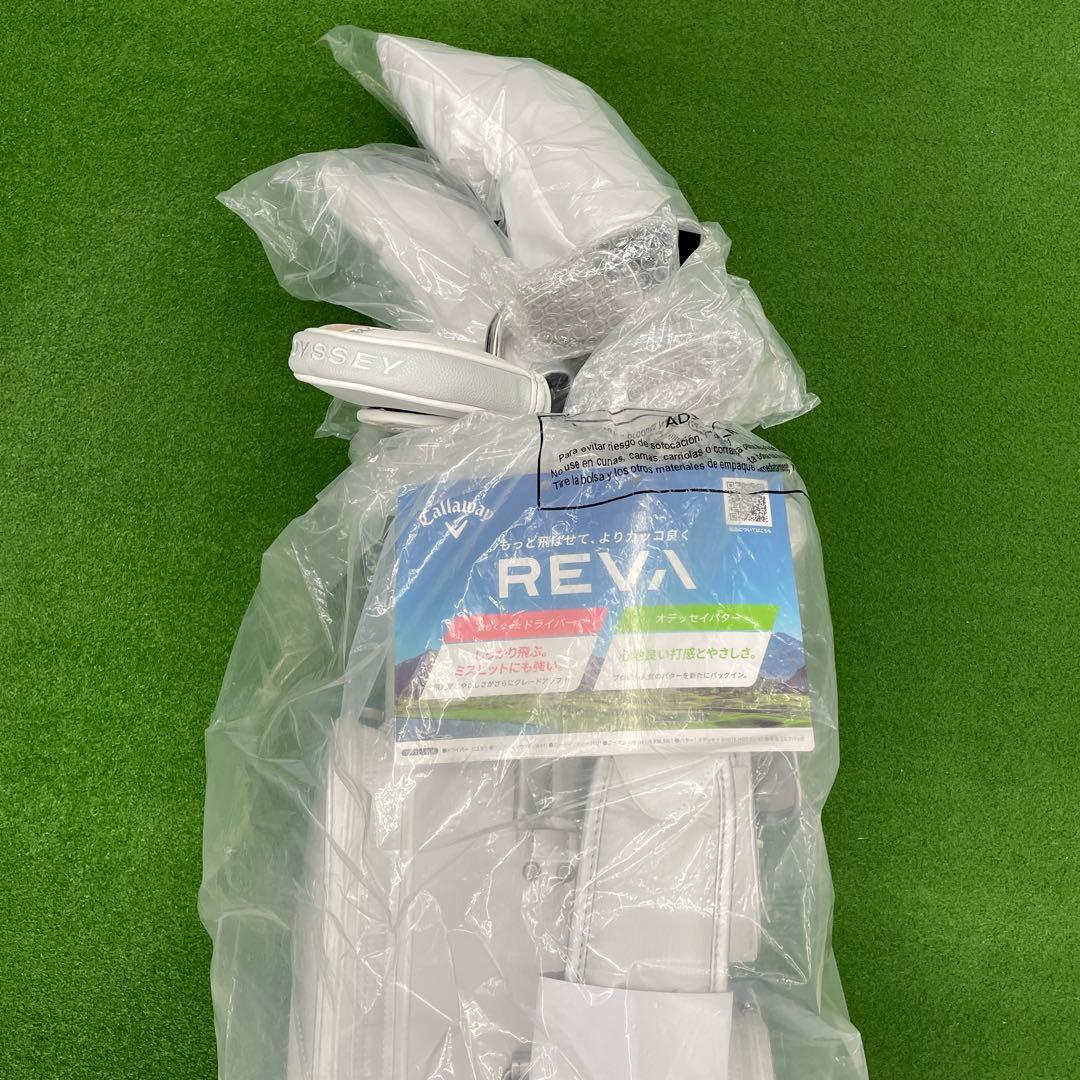 キャロウェイREVA レディース ゴルフクラブセット ホワイト
