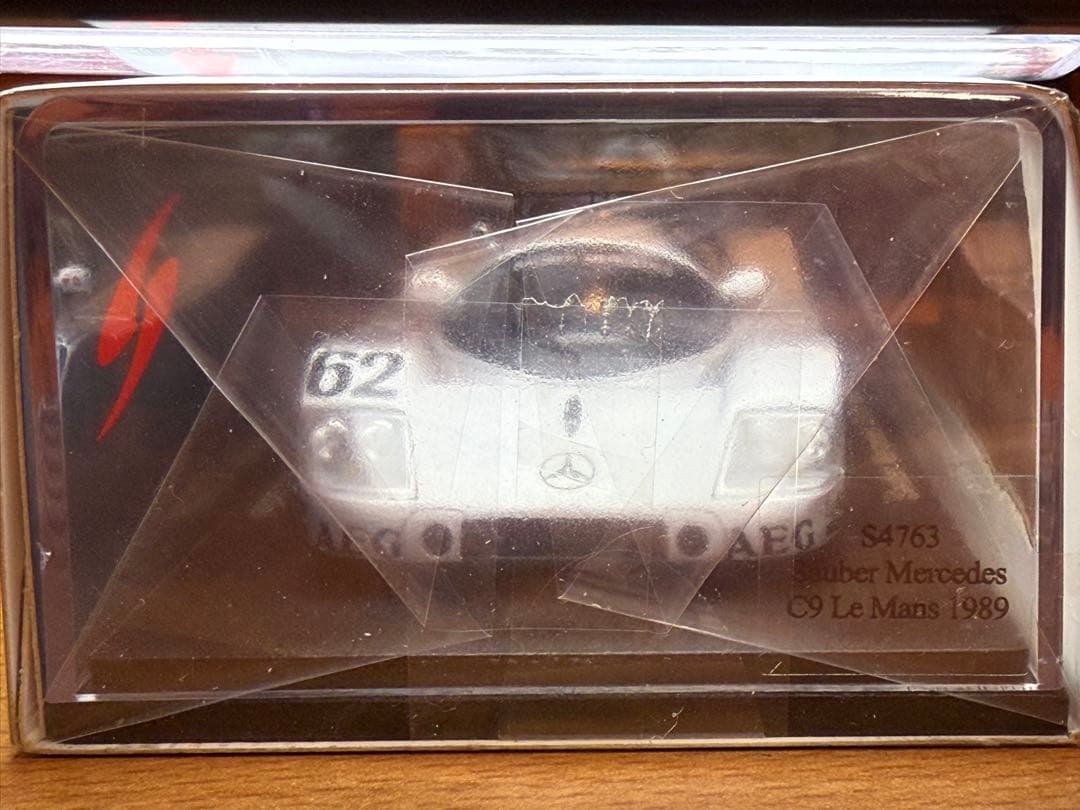 ミニカー 1/43 Sauber Mercedes C9 #62 Le Mans 1989
