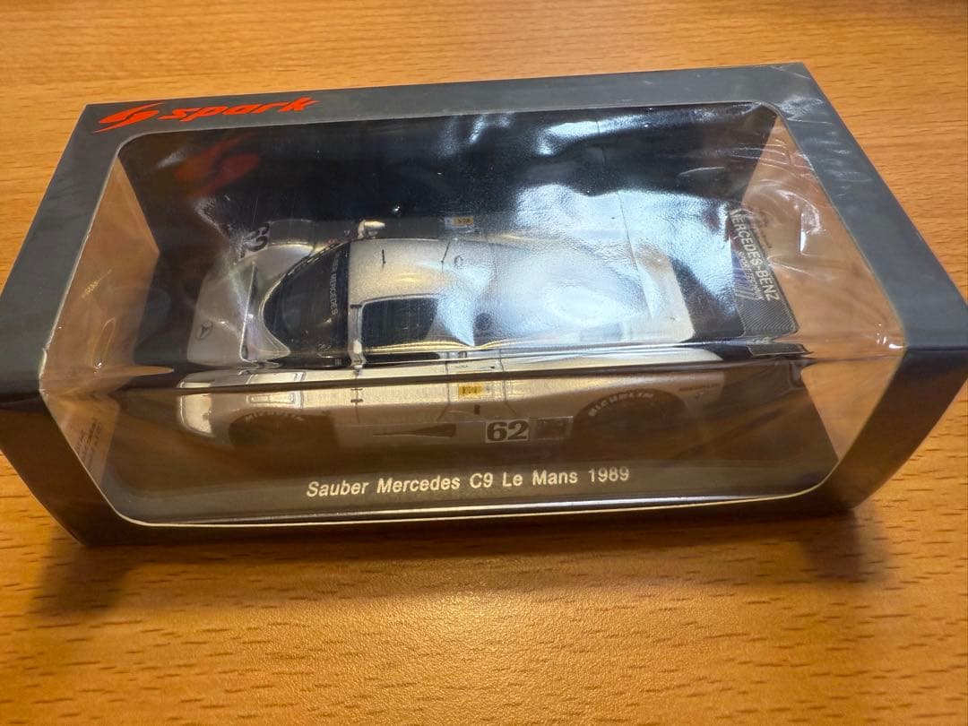 ミニカー 1/43 Sauber Mercedes C9 #62 Le Mans 1989