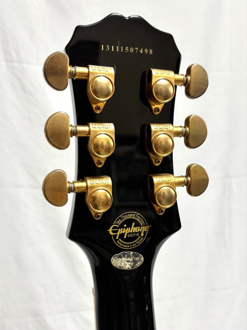 【新品弦張替済】Epiphone レスポール カスタムプロ コイルタップ