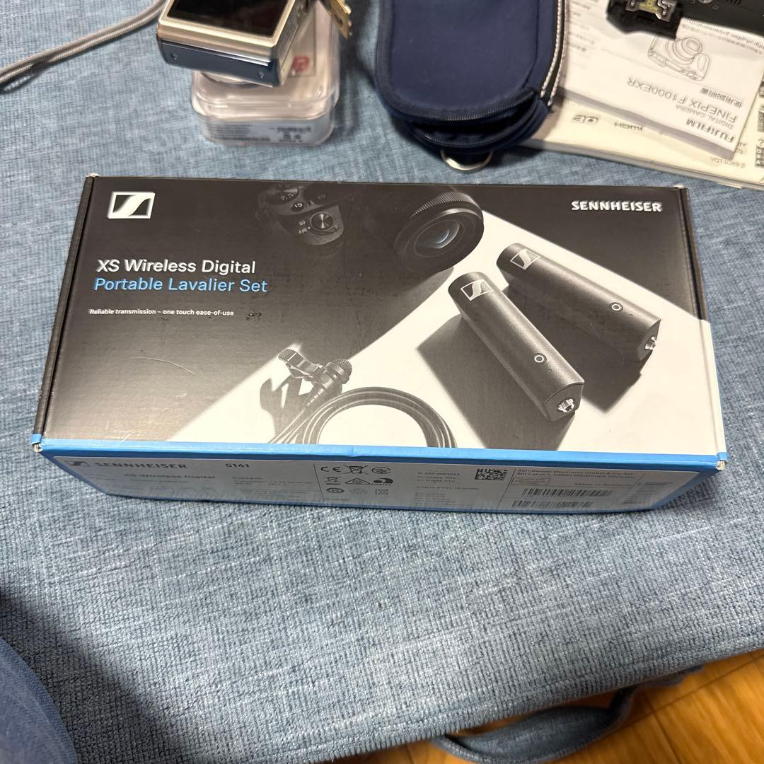 ゼンハイザー XSW-D ポータブルラベリアセット（ワイヤレスマイク）