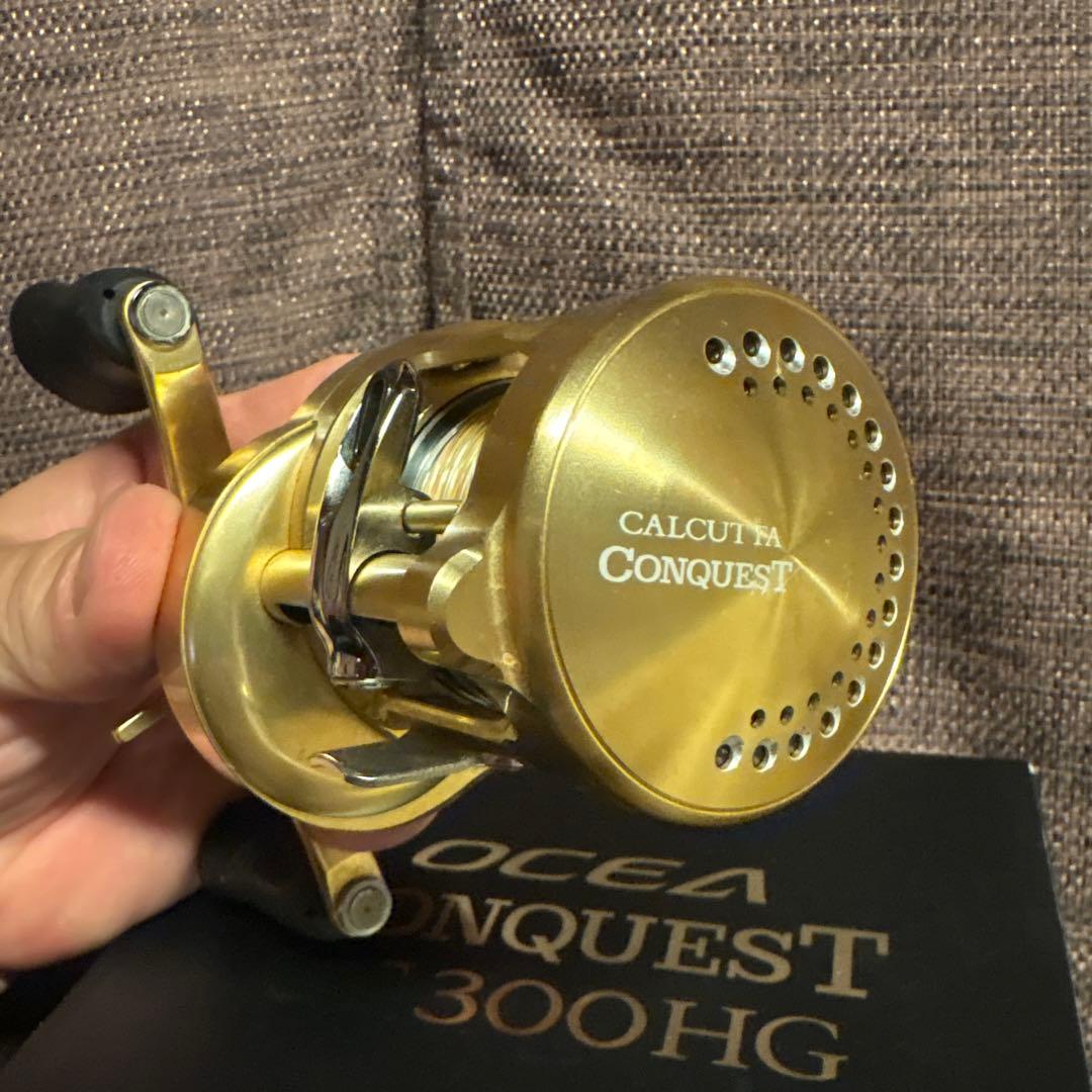 シマノ　18カルカッタ　コンクエスト300HG