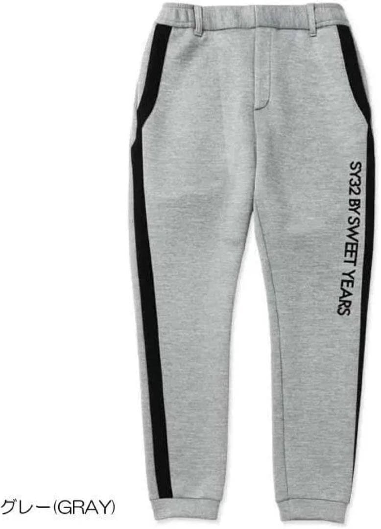 CARDBOARD SIDE LINE PANTS グレー　Lサイズ