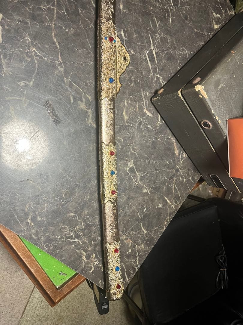 国宝梨地螺鈿金装飾剣、梨地螺鈿金装飾剣、模造刀、レプリカ、金メッキ