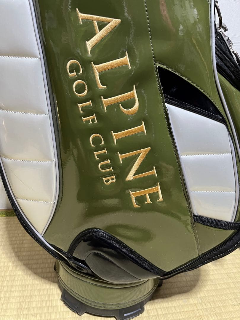 激レア!オーダーメイド！タイの名門アルパイン　ALPINE ゴルフキャディバッグ