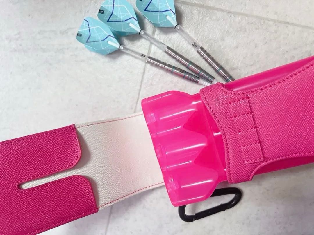 TARGET ダーツ CAMEO SKINNYLIGHT ピンク ダーツケース