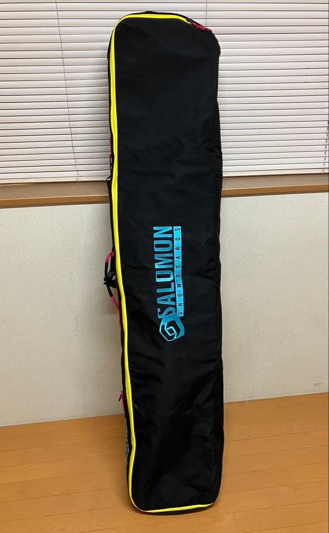 CSB スノーボード 147cm ビンディング、サロモンケース付き